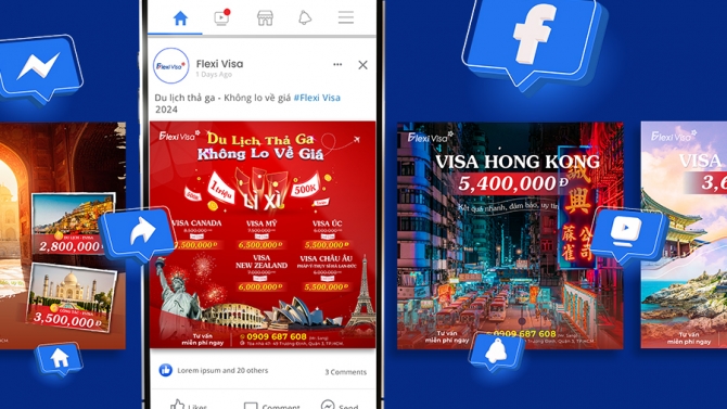 Thiết kế banner campaign maketing facebook