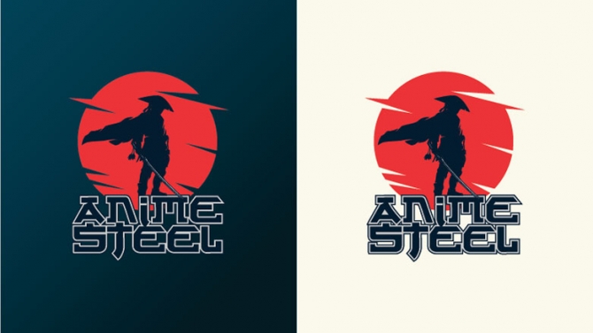 Logo Anime Steel