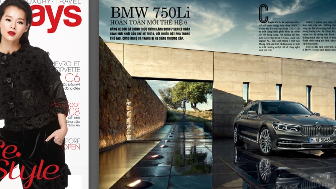 Graphic Designer for Fairways Vietnam Magazine