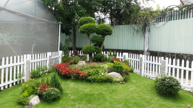 Thiết kế thi c&ocirc;ng s&acirc;n vườn Thủ Đức Garden Home