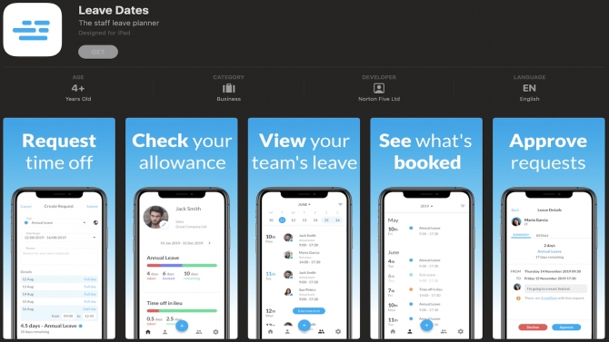 [Mobile App] Leave Dates - Staff Planner