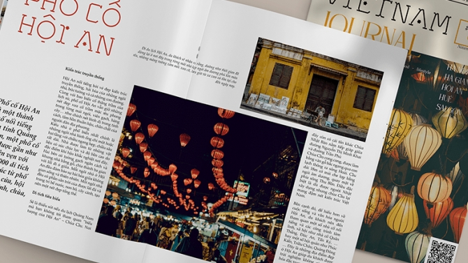 Layout tạp ch&iacute;