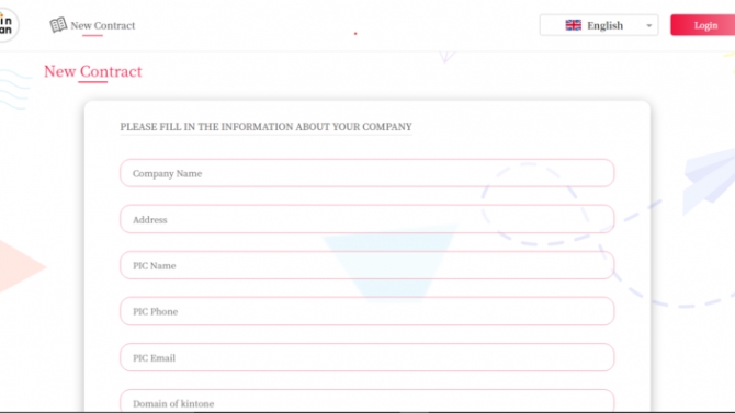 Website đăng k&yacute; KinKan