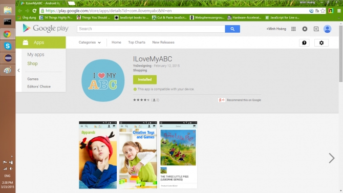ILoveMyABC Mobile App