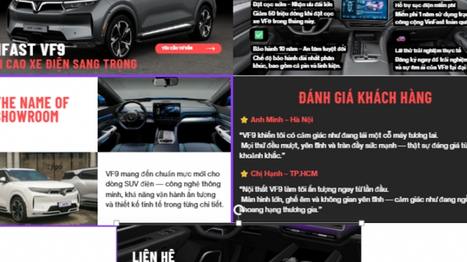 Thiết kế landing page