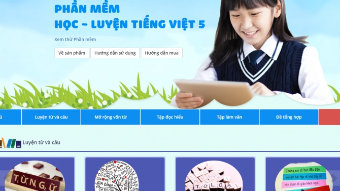 Website học trực tuyến