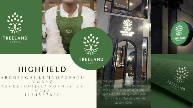 TreeLand Coffee &mdash; Nhận diện thương hiệu