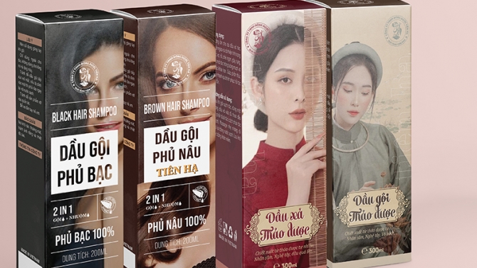 Thiết kế bộ dầu gội