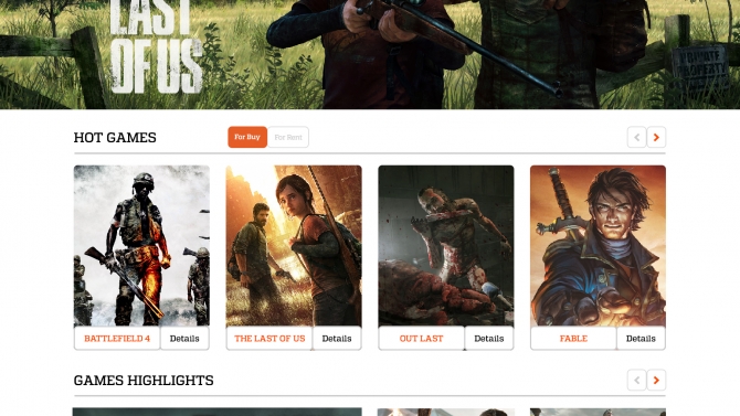 Web template - AllAGame