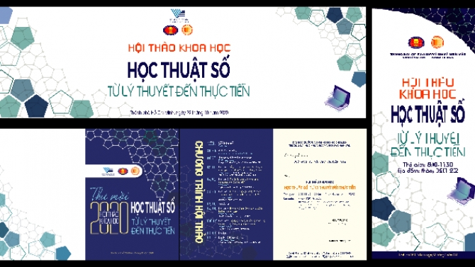 Thư mời & Backdrop & Standee Hội thảo