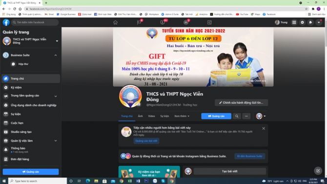 Quản trị Fanpage
