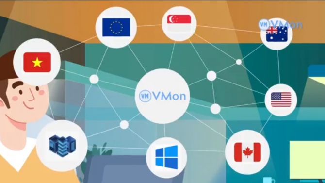 Animation Giới thiệu sản phẩm - Cloud VPS - VMON Cloud