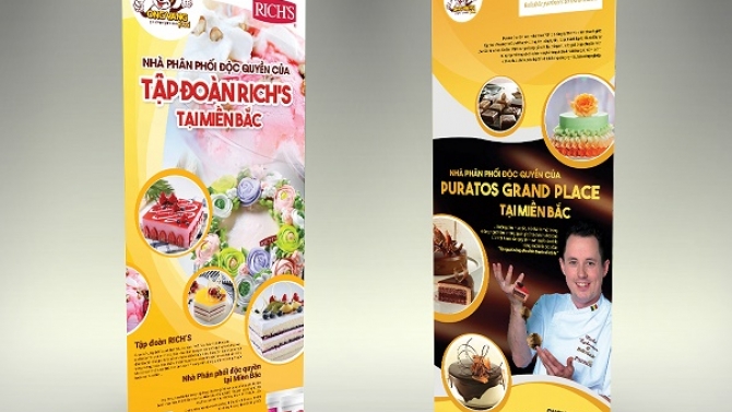 Thiết kế Standee đẹp v&agrave; nhanh