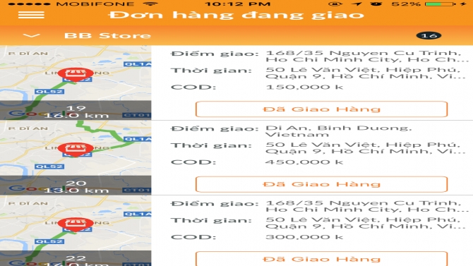 Hệ thống vận chuyển h&agrave;ng ho&aacute;