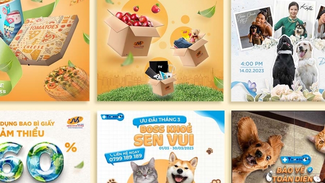 Thiết Kế Social Post quảng c&aacute;o