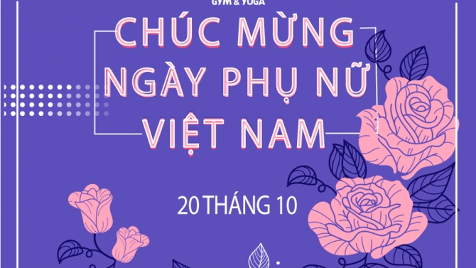 Poster ng&agrave;y phụ nữ Việt Nam