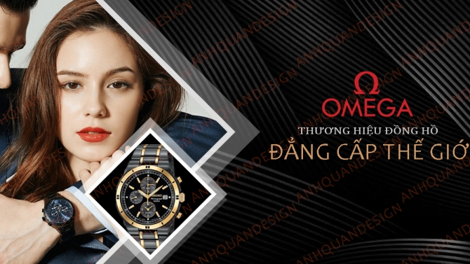 Banner đồng hồ Omega