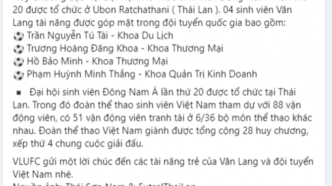 Viết b&agrave;i fanpage