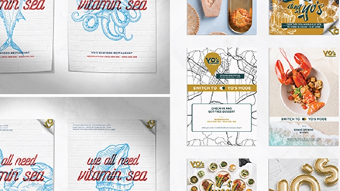 Branding for Yo's Restaurant