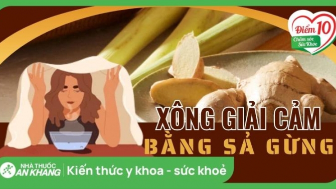 C&oacute; n&ecirc;n x&ocirc;ng giải cảm bằng sả gừng kh&ocirc;ng?
