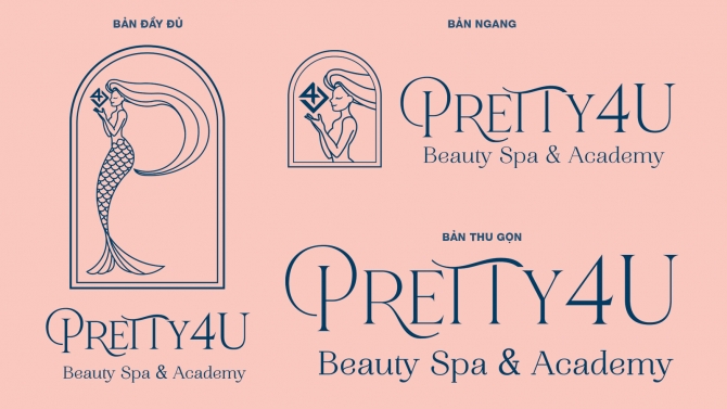 Thiết kế logo cho Pretty4U Spa