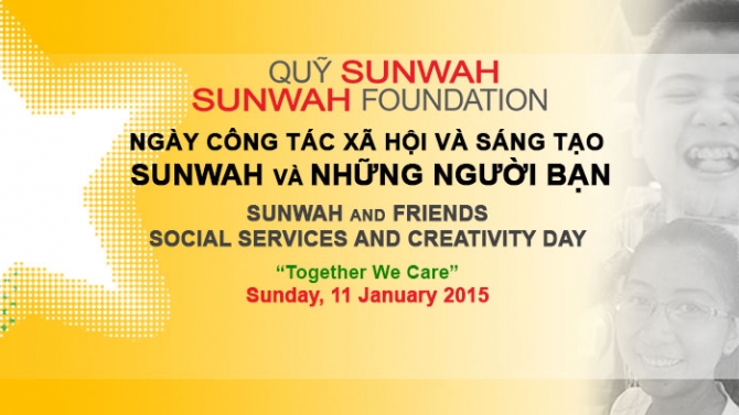Event Coordinator for [SUNWAH & FRIENDS SOCIAL SERVICES & CREATIVITY DAY 2015]