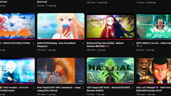 Edit amv