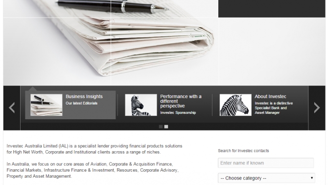 Investec Project