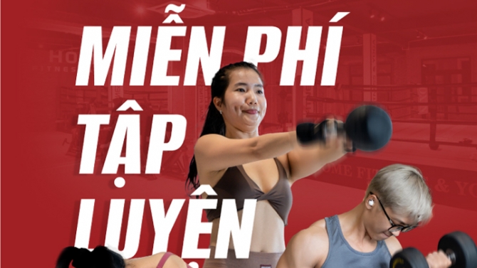 Poster ưu đ&atilde;i tập luyện