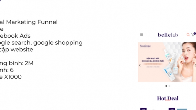 Bellelab | Quảng c&aacute;o facebook, google ads, x&acirc;y dựng hệ thống digital marketing tự động ho&aacute;
