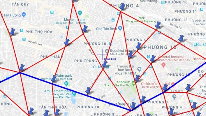 Shortest path solving