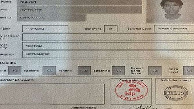 Ielts 7.5
