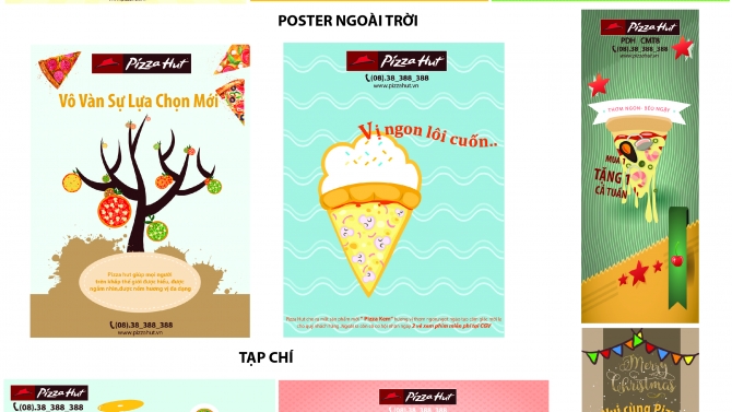 thiết kế brochue, poster