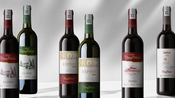Vang Dalat | Wine Packaging