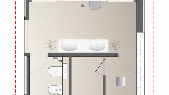 Thiết kế Penthouse (Master Bath) - SunGroup