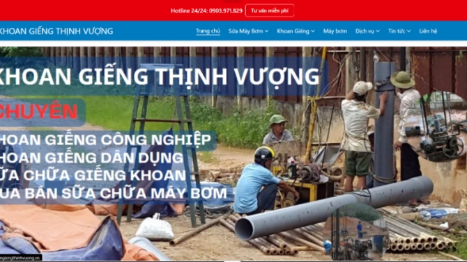 Website khoan giếng