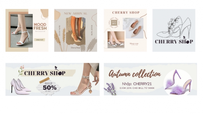 Thiết kế banner quảng c&aacute;o Shopee