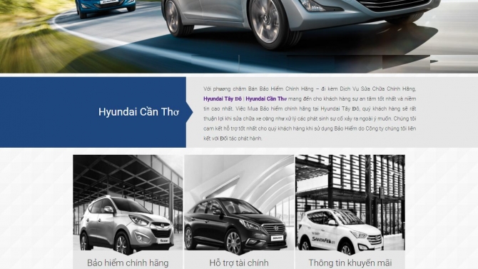 Website Oto Cần Thơ