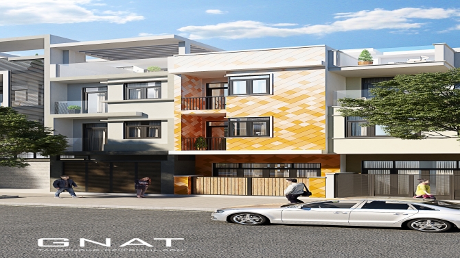 Thiết kế nh&agrave; phố