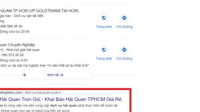 Top 1 Dịch Vụ Hải Quan