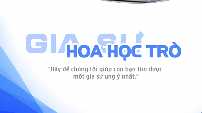 Thiết kế tờ rơi cho trung t&acirc;m Gia Sư