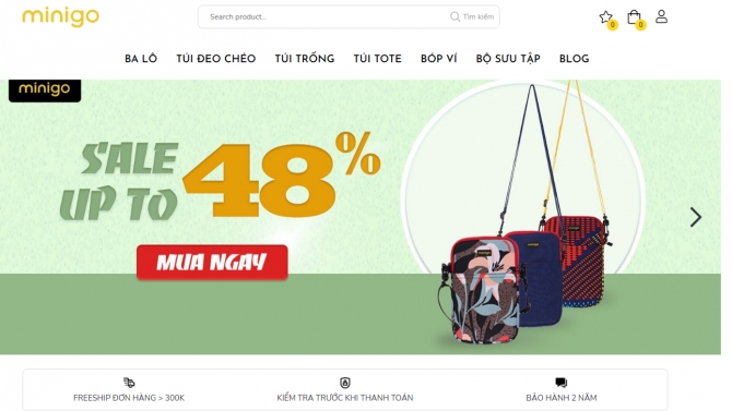 Website T&uacute;i Đeo Thời Trang