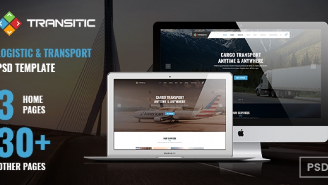 Transitic: Website c&ocirc;ng ty vận chuyển Logistic