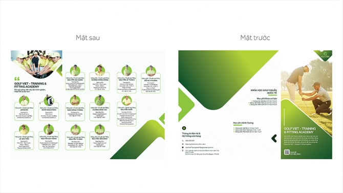 Thiết kế Brochure cho GolfViet