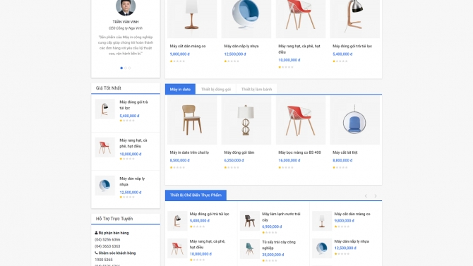 Thiết kế website Chế tạo m&aacute;y Động Lực