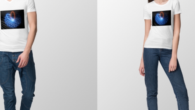 Mockup cho &aacute;o thun 1