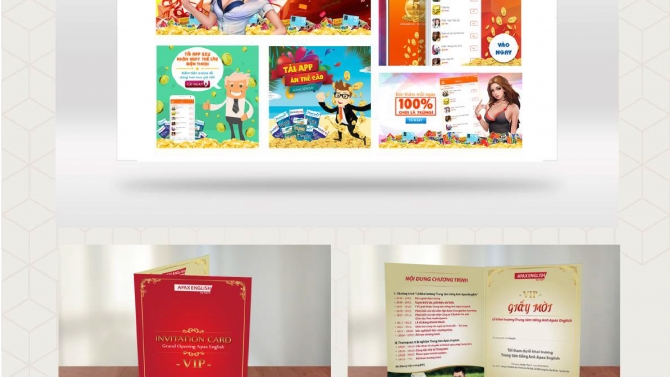 Thiết kế Banner, Flyer, Thiệp mời