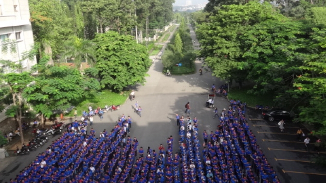 Tiếp sức m&ugrave;a thi năm 2014 - Trường ĐH N&ocirc;ng L&acirc;m TP. HCM