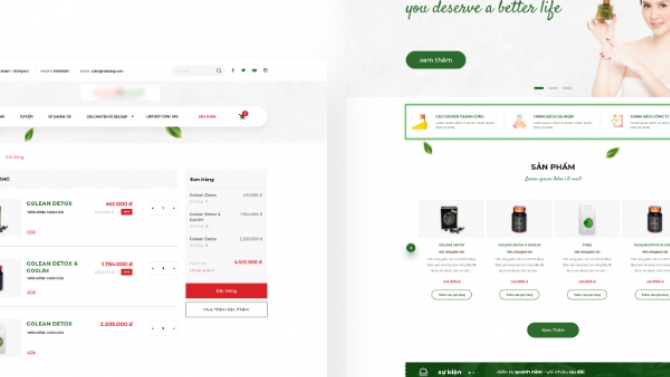 Website b&aacute;n h&agrave;ng