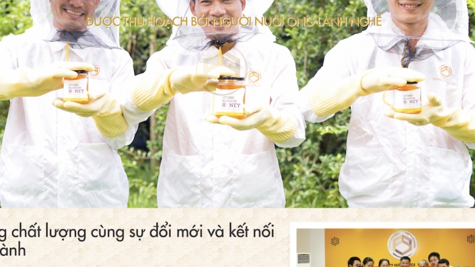 Website c&ocirc;ng ty mật ong Phong Sơn